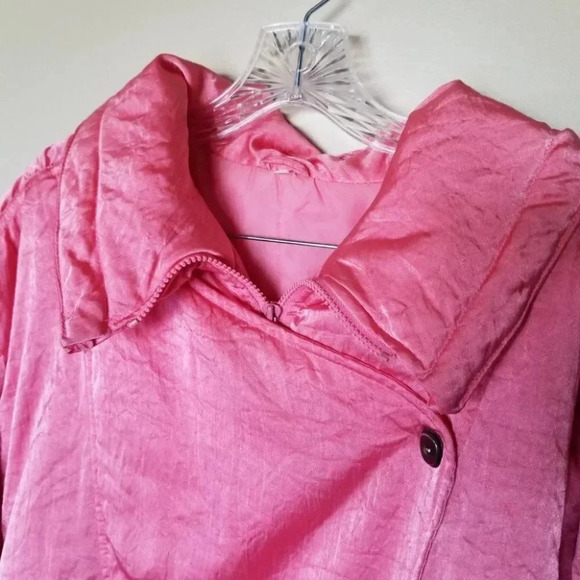 Vintage Stylman Barbie Hot Pink Ski Puffer Jacket S - Picture 7 of 13